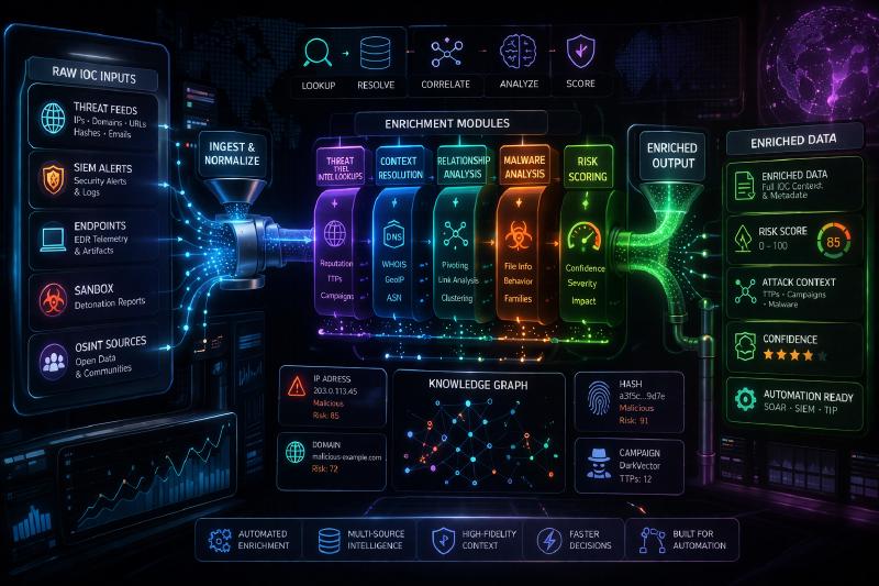 Featured image of post IOC Enrichment Pipeline
