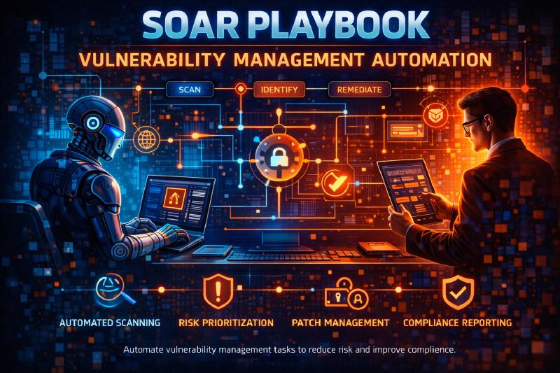 Featured image of post SOAR Playbook: Vulnerability Management Automation